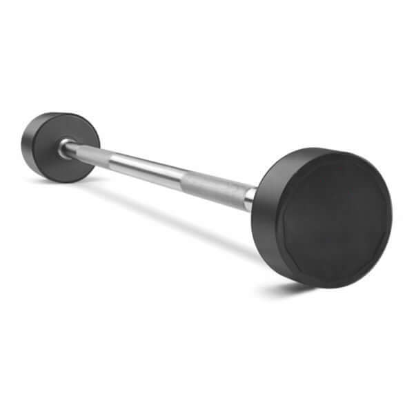 Commercial X-RIVAL fixed barbell, ideal for strength training in Calgary gyms and home workouts.
