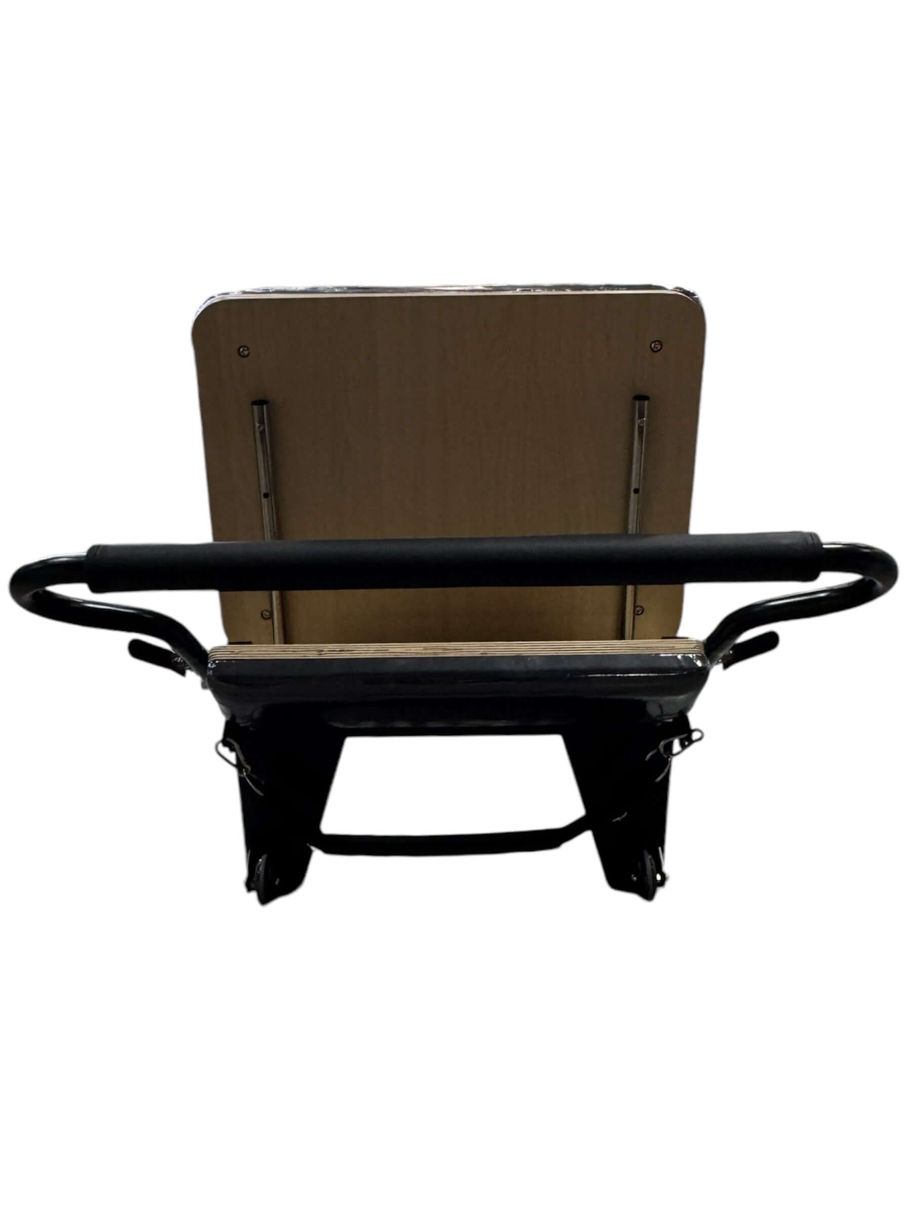 Overview of a Pilates Reformer, showcasing its structure and adjustable features, ideal for Calgary fitness enthusiasts.