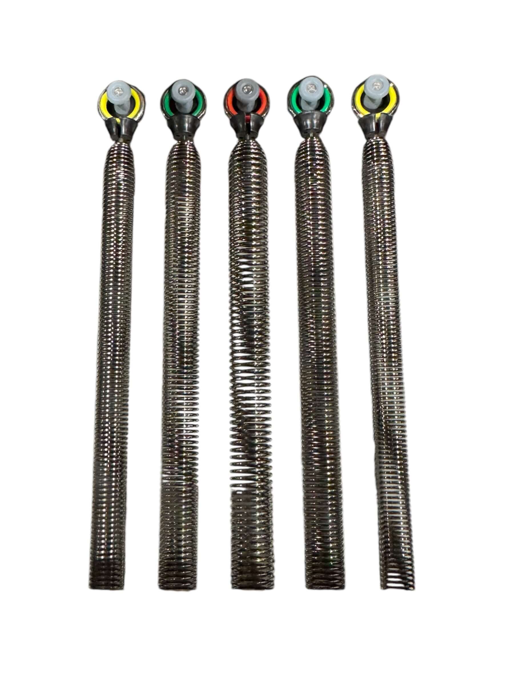 Pilates Reformer springs for adjustable resistance training, ideal for home and commercial gym equipment in Calgary.