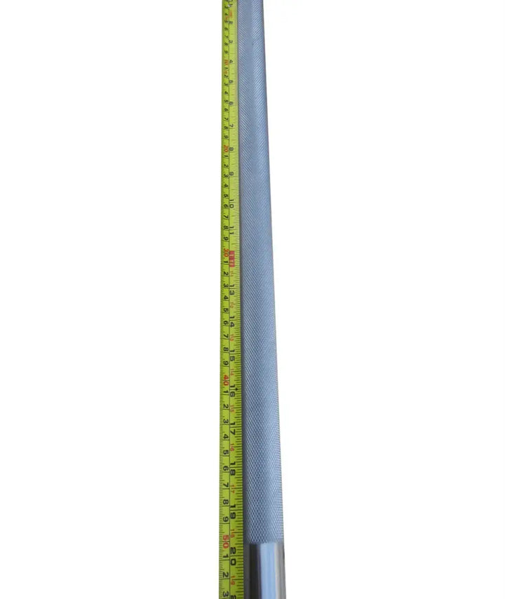 StrongArm Sumo Deadlift Bar with measurement tape, ideal for serious lifting and deadlifts over 600 lbs in Canada.