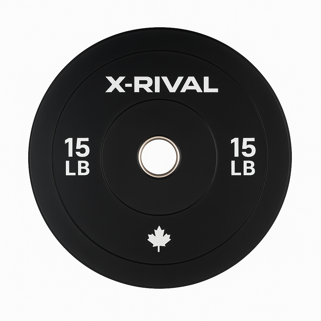 X-RIVAL Black Bumper Plates – Premium Durability, Performance & Style (Pairs)