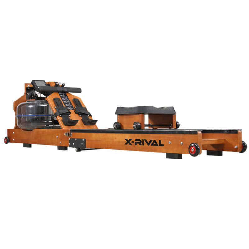 X-RIVAL Water Rower XR700, a realistic rowing machine with water resistance for total-body workouts.