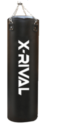 X-RIVAL 100LB punching bag, 48 inches, premium gym equipment for strength training and boxing in Calgary.