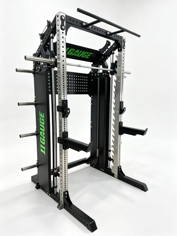 11GAUGE Power Rack & Zero-Gravity Smith Machine — 11G-B2, product view
