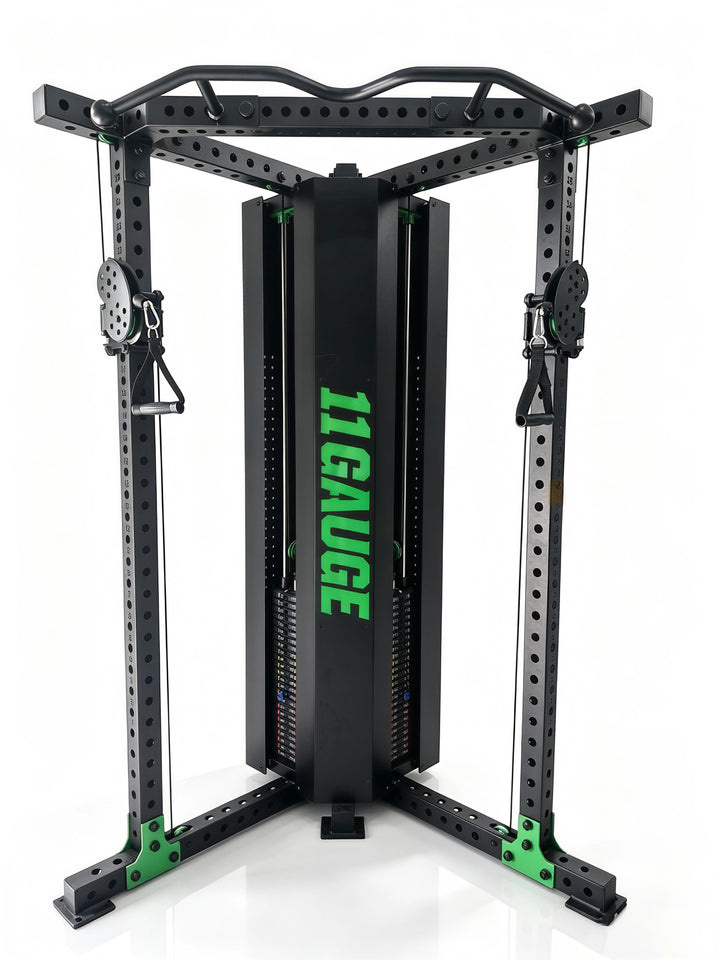 11GAUGE Weight-Stack Cable Crossover Machine — 11G-D10, product view