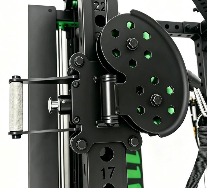 11GAUGE Weight-Stack Cable Crossover Machine — 11G-D10, detail view 1