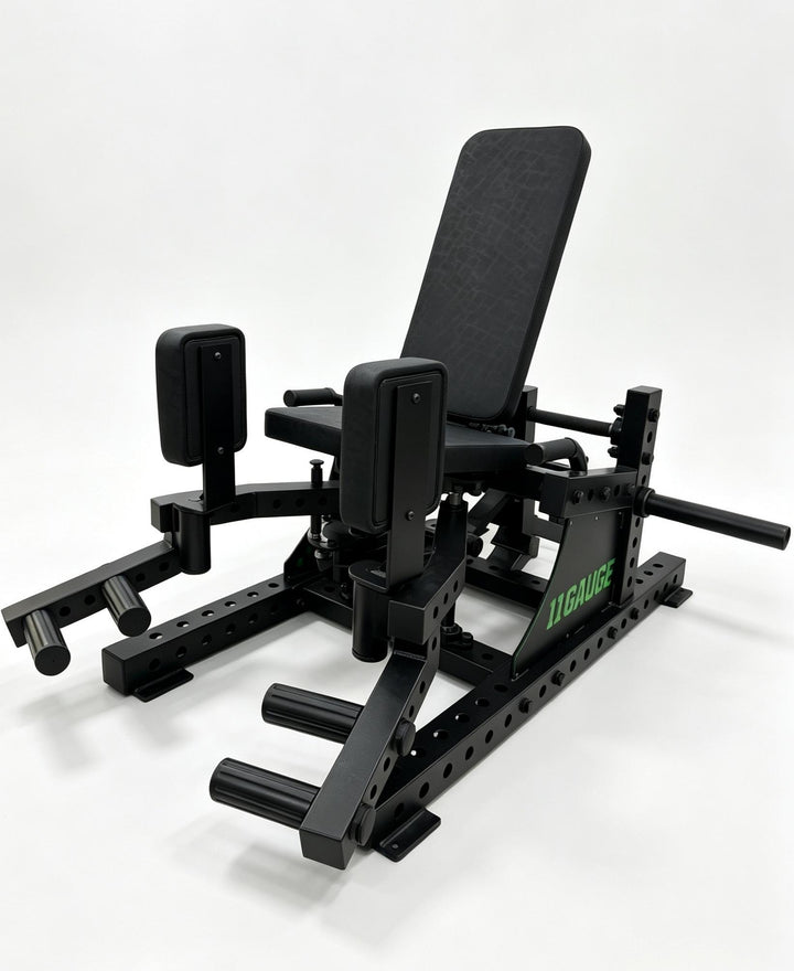 11GAUGE 2-in-1 Plate-Loaded Hip Adduction Machine — 11G-D2, product view