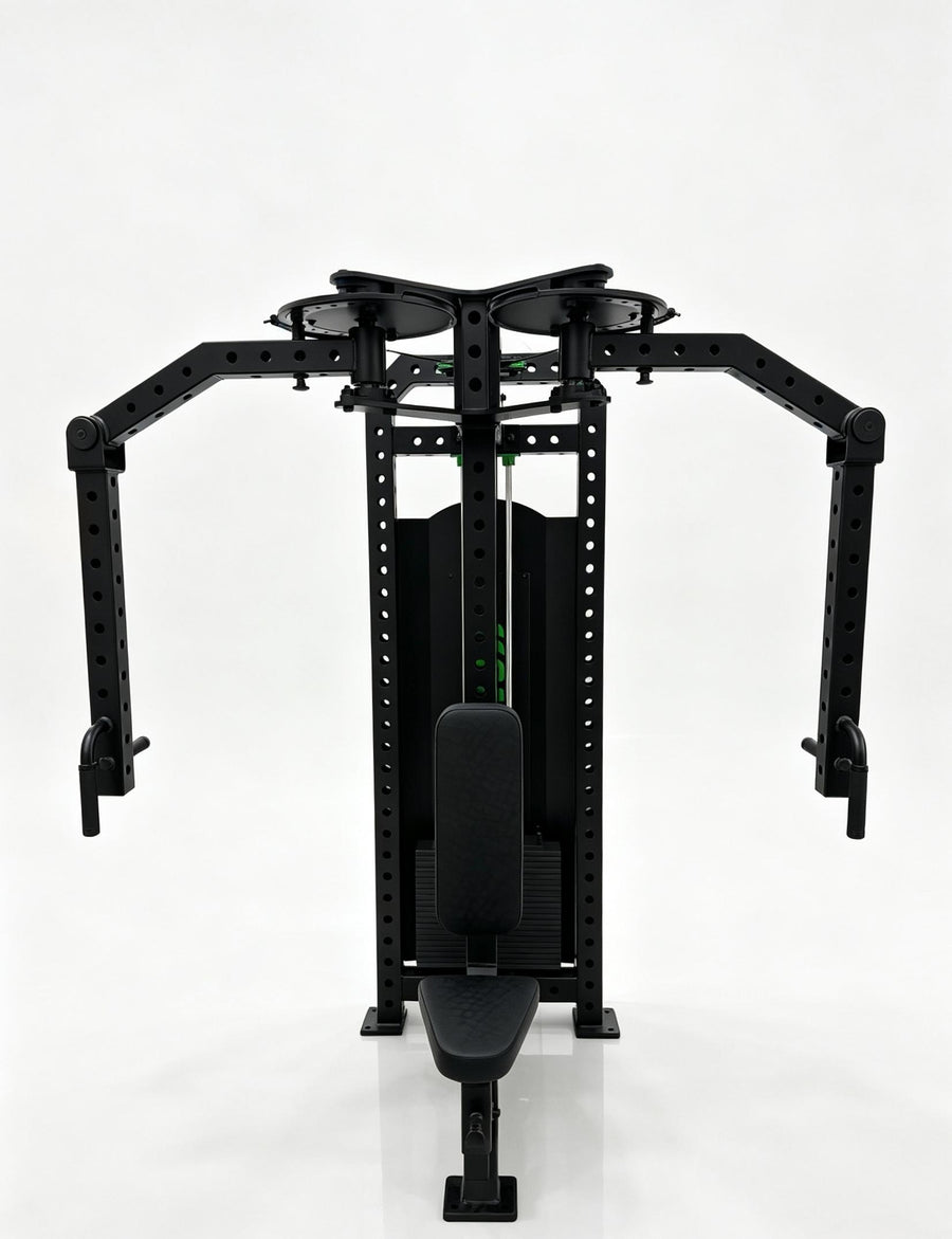 11GAUGE Weight-Stack Pec Deck Machine — 11G-D6, product view