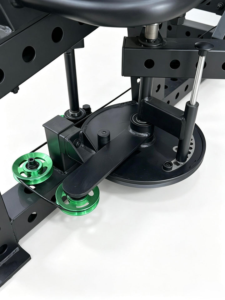 11GAUGE Weight-Stack 2-in-1 Hip Adduction Machine — 11G-D8, detail view 1