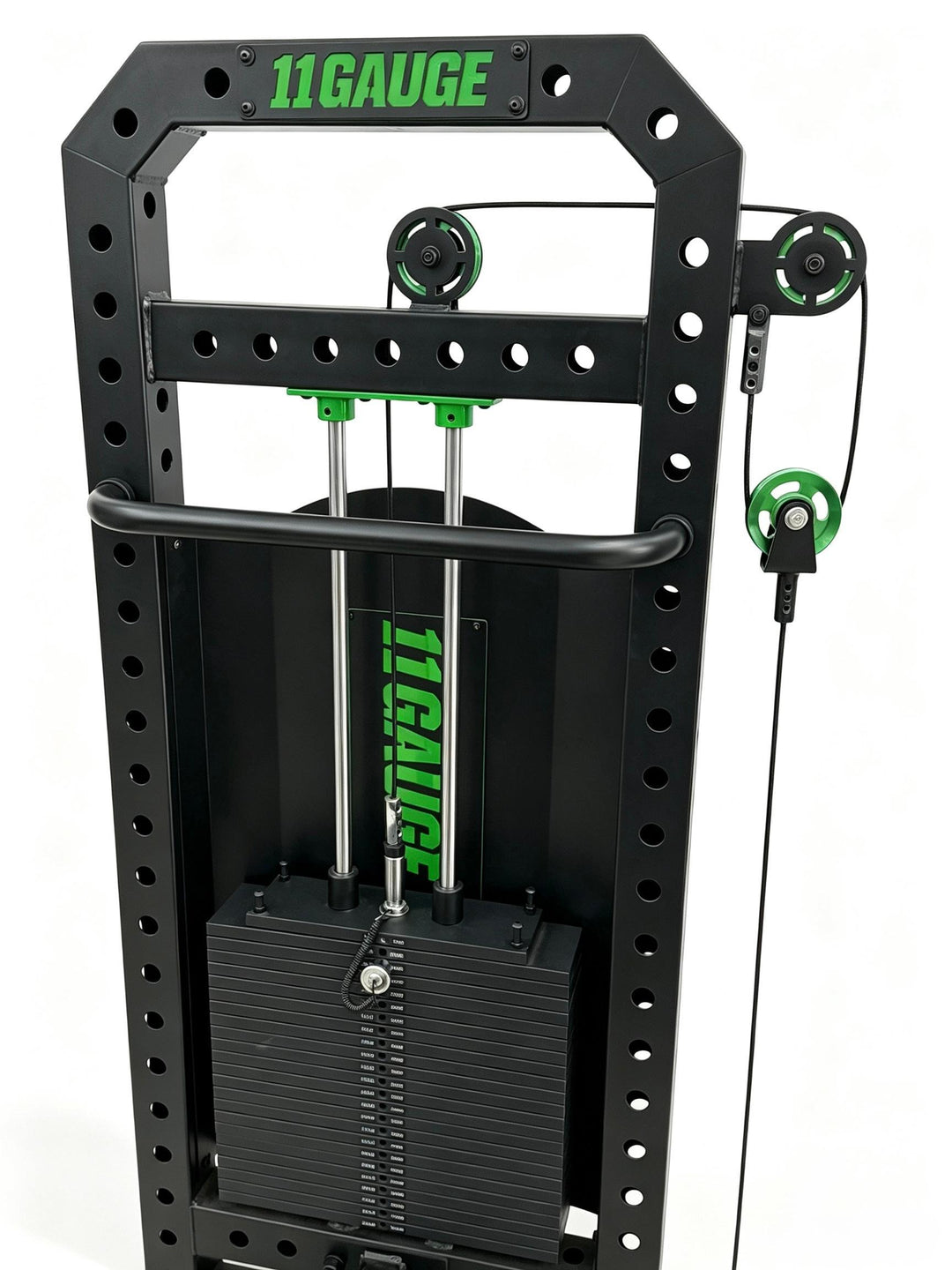 11GAUGE Weight-Stack 2-in-1 Hip Adduction Machine — 11G-D8, detail view 2
