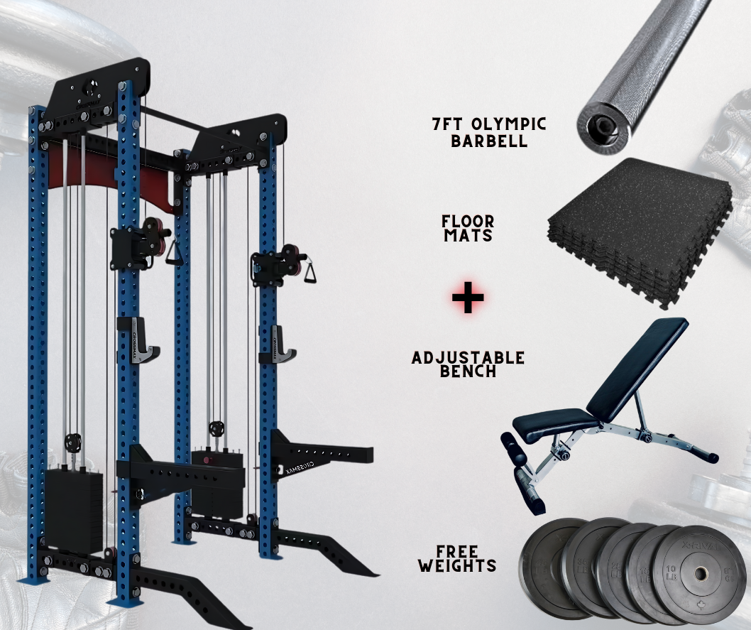 Functional Trainer Pro 3 x 3" Package XRFT09