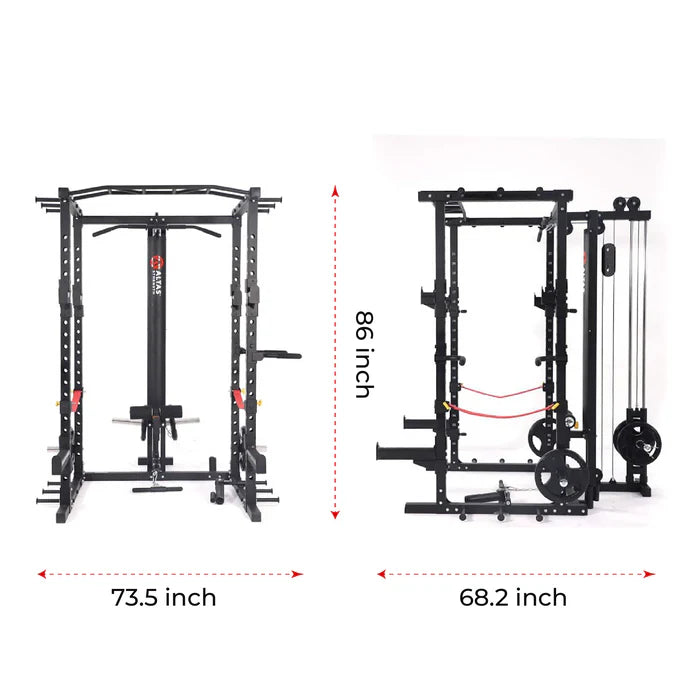 ALTAS AL-3028 Strength Light-commercial Equipment Squat Rack