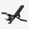 Black adjustable weight bench with 'ALTAY' branding on a white background