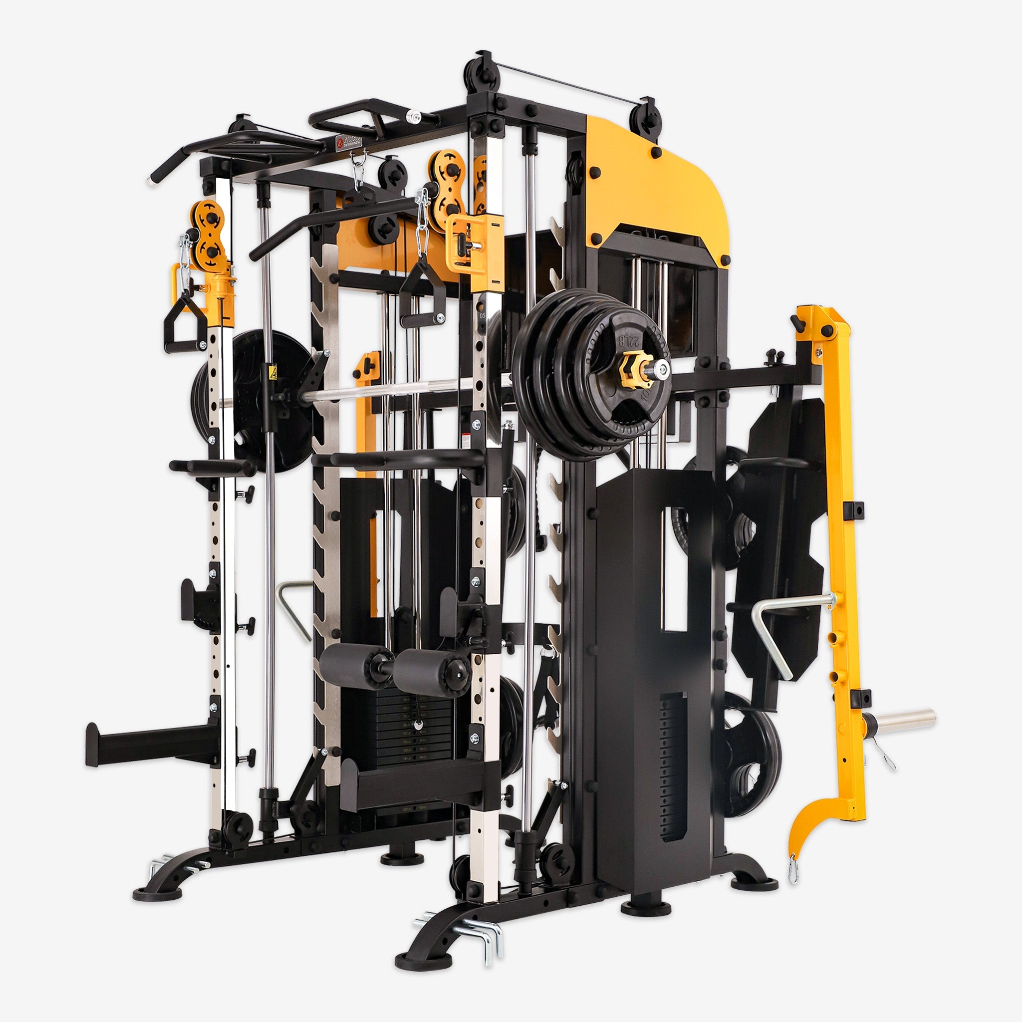 ALTAS AL-3061B Smith Machine with Lever Arms | All-in-One Home Gym