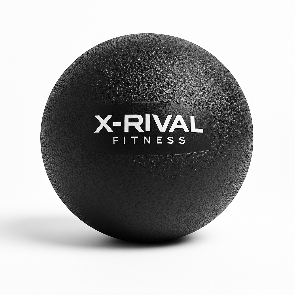 X-RIVAL Slam Ball, durable black fitness ball for intense workouts and explosive movements in Canada.