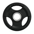 5lb X-RIVAL Rubber Grip Olympic Plate designed for secure lifting and enhanced grip during workouts.