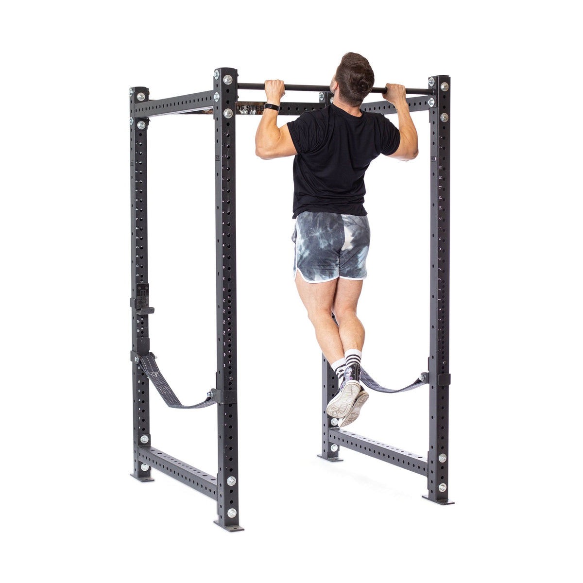 Rack de musculation Hydra Flat Foot – Rack robuste sur mesure avec trous de 3" x 3" et 5/8".
