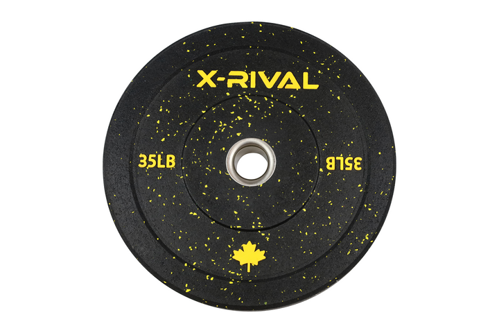 Crumb Bumper Plates Set 260LBS(10lbs,15lbs,25lbs,35lbs,45lbs)X-RIVAL