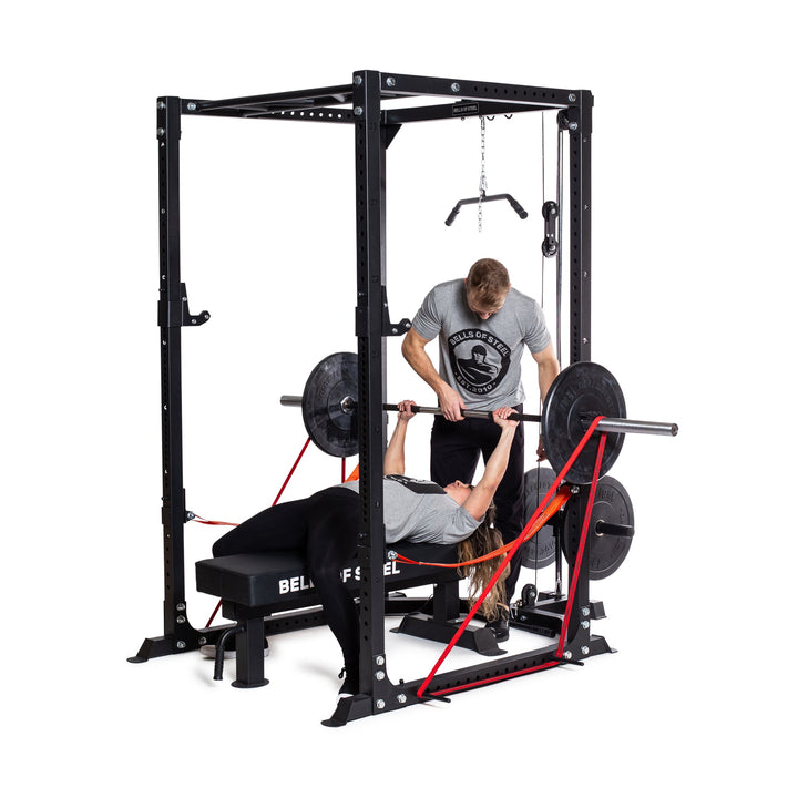 Light Commercial Power Rack (2.3" x 2.3", ⅝" HOLES)