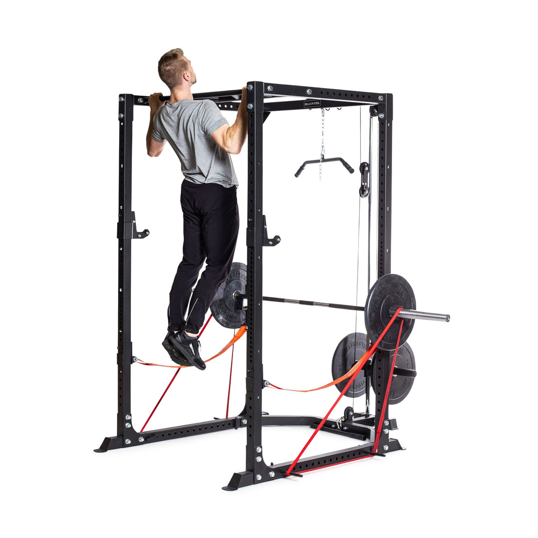 Light Commercial Power Rack (2.3" x 2.3", ⅝" HOLES)