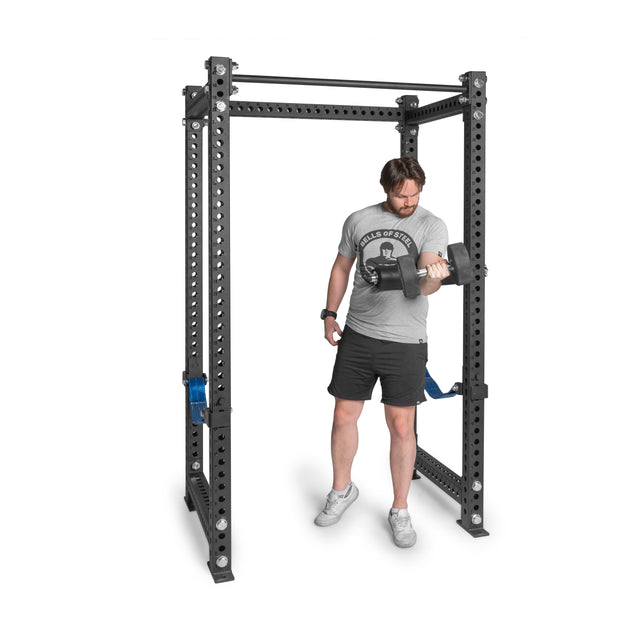 Split Squat Leg Roller Rack Attachment