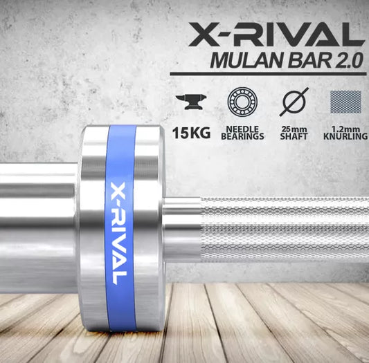 Mulan 2.0 Women Olympic Bar 35LBS 1500LBS CERAKOTE FINISH X-RIVAL