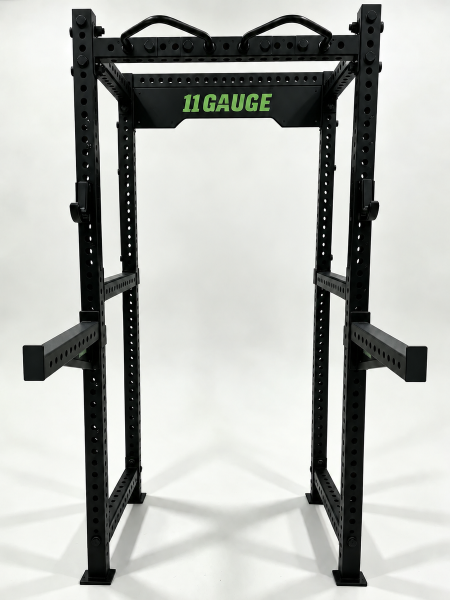 Black Warrior Full Rack — A200 | Front view — no pegboard