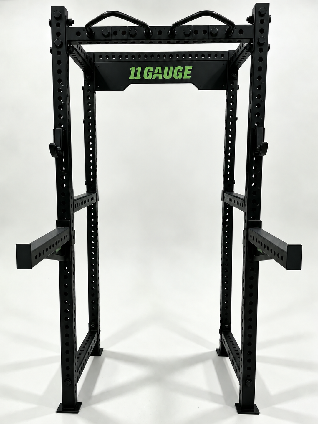 Black Warrior Full Rack — A200 | Front view — no pegboard