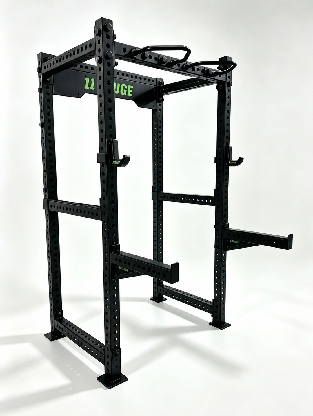 Black Warrior Full Rack — A200 | Side view — no pegboard
