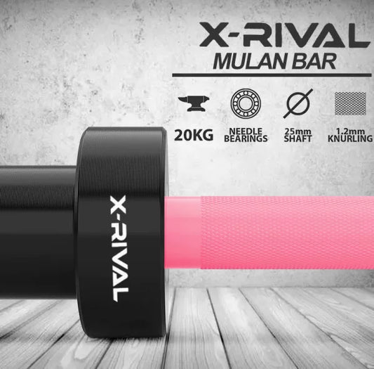 Mulan Women Olympic Bar 35LBS 1000LBS CERAKOTE FINISH X-RIVAL