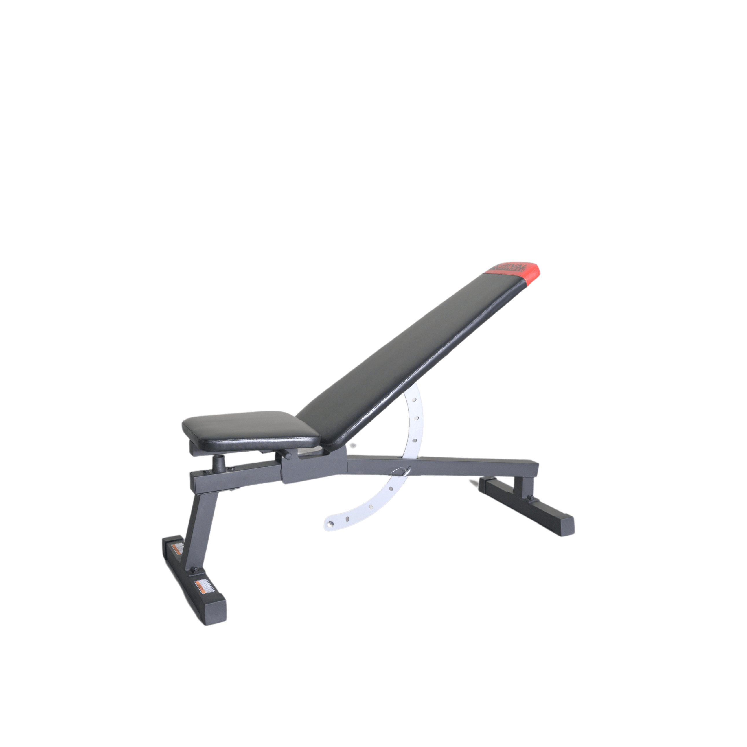 Adjustable bench AAB70 X-RIVAL for home gym and commercial use, versatile design for incline and flat positions.