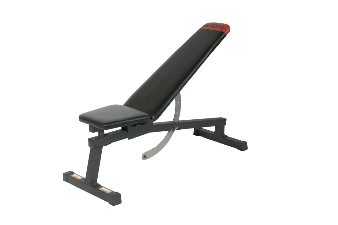 Adjustable Bench AAB70 X-RIVAL for strength training at home or commercial gym in Calgary; versatile and durable gym equipment.