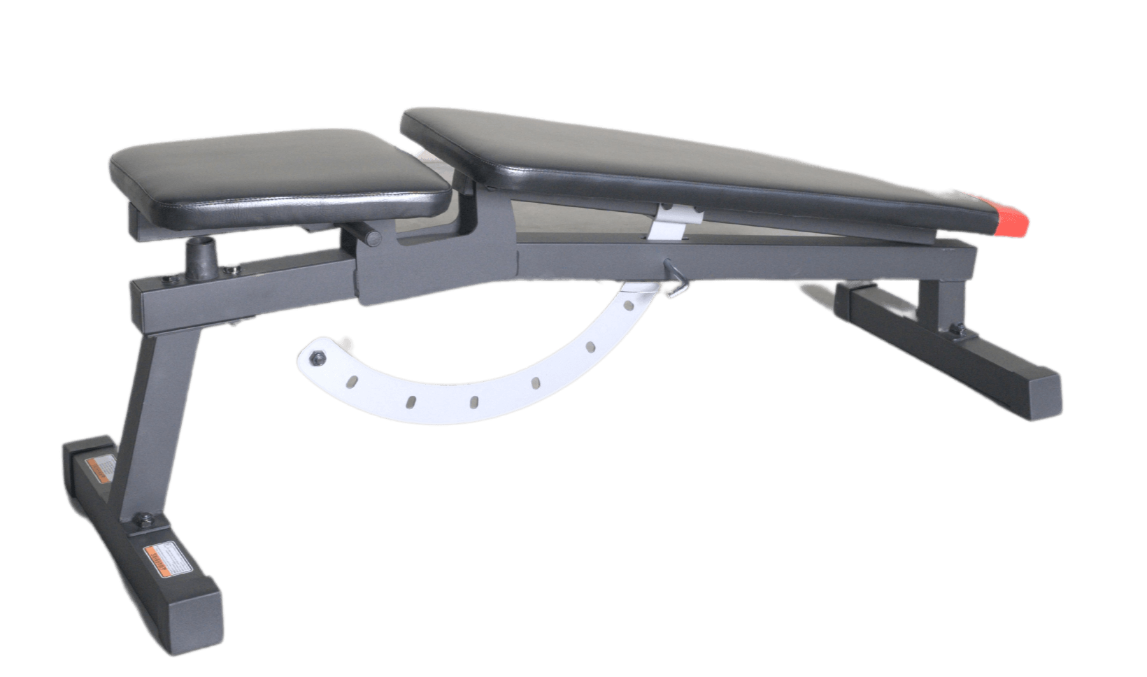Adjustable bench AAB70 X-RIVAL showcasing versatile positions for strength training, ideal for gym equipment in Calgary.