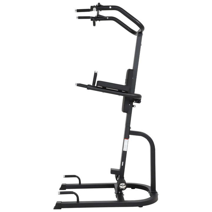 ALTAS AL-159 Home Gym Equipment, multi-station strength training stand for pull-ups, dips, and knee raises.