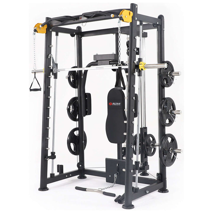 ALTAS AL-3000 Smith Machine, versatile strength training equipment for home and commercial gyms in Calgary.