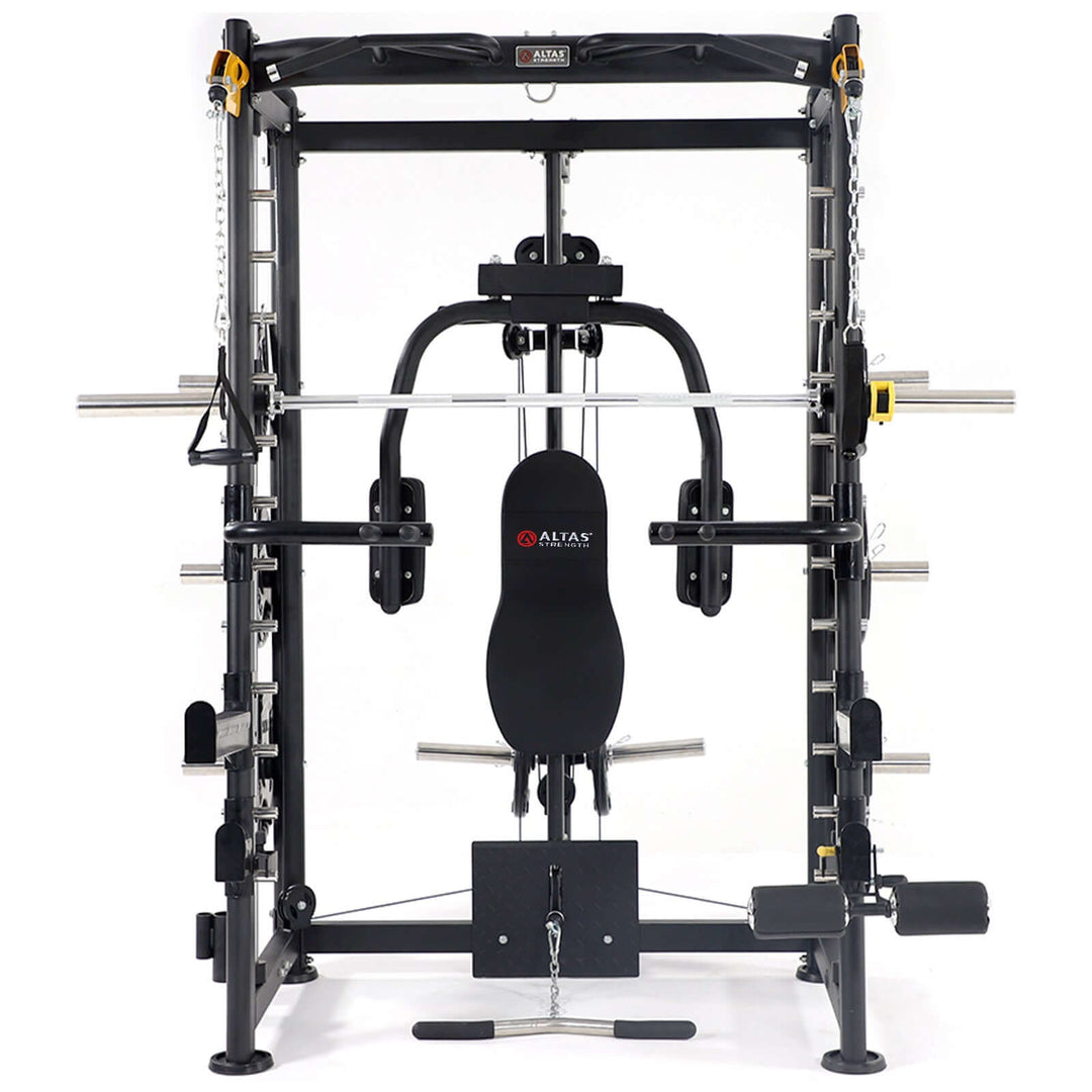 Altas AL-3000 Smith Machine, versatile gym equipment for strength training and workouts in Calgary.