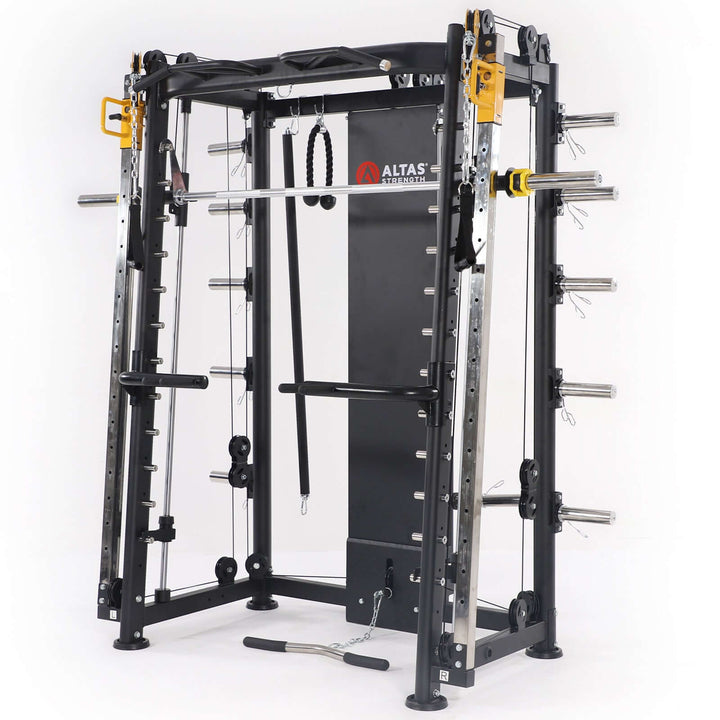 ALTAS AL-3000F Smith Machine, versatile light commercial gym equipment for strength training in Calgary.