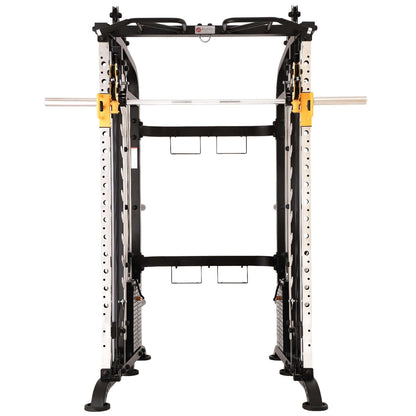 ALTAS AL-M810 Smith Machine front view, ideal for home and commercial gym fitness equipment in Calgary.