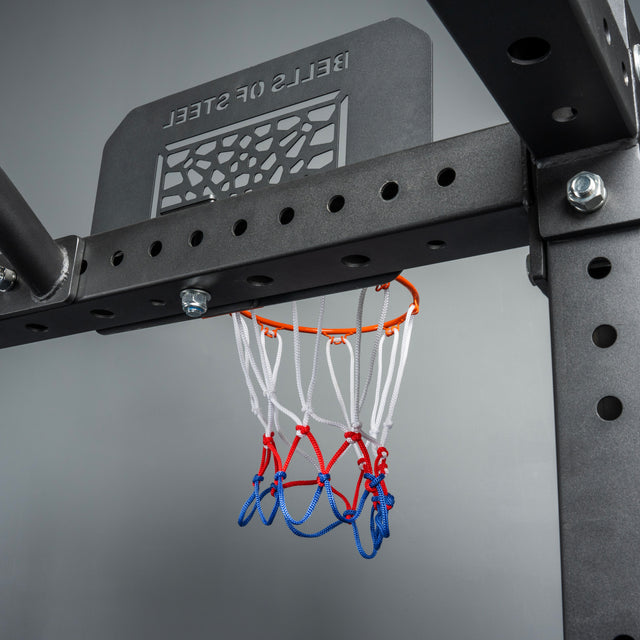 Rack Attached Basketball Hoop w/ Ball