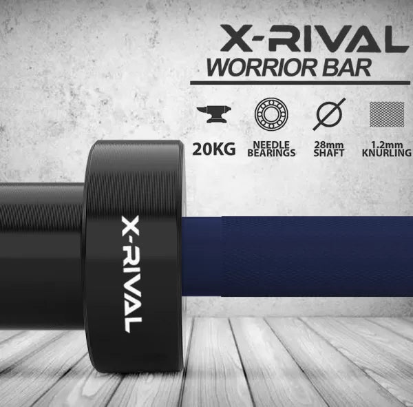 X-RIVAL Warrior 1.0 Olympic Bar 7ft 1000LBS CERAKOTE FINISH