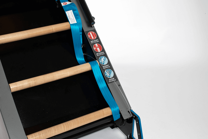 Jacobs Ladder X exercise machine features, designed for fitness enthusiasts and athletes in Calgary.