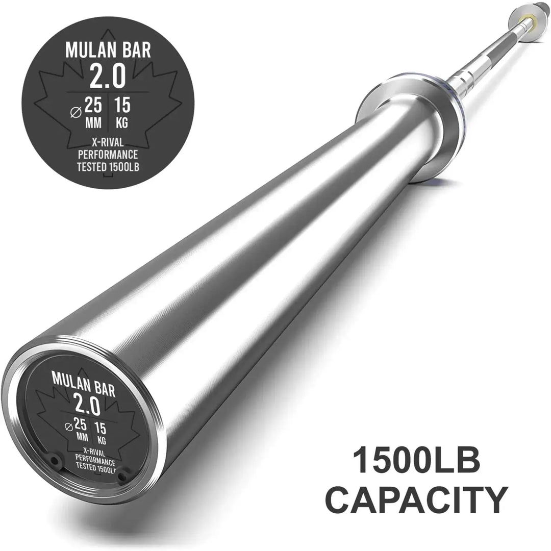Mulan 2.0 Women Olympic Bar 35LBS 1500LBS CERAKOTE FINISH X-RIVAL