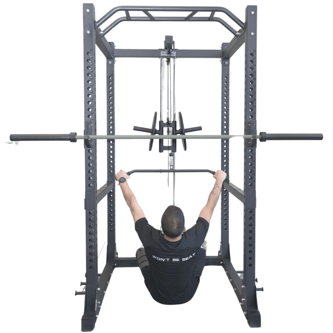 Power Cage With Lat Pull-Down 3x3" XRPC06 X-RIVAL