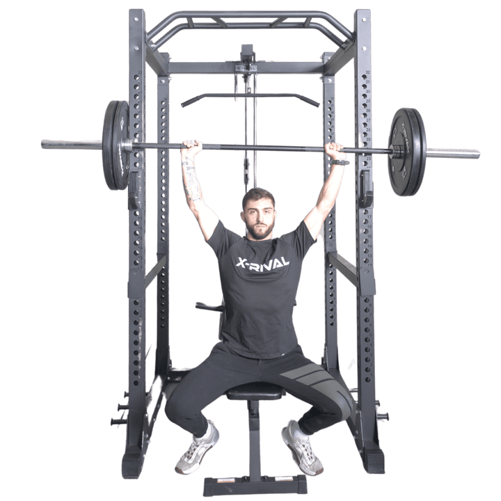Power Cage With Lat Pull-Down 3x3" XRPC06 X-RIVAL