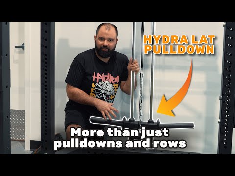 Lat Pulldown & Low Row Rack Attachment - Hydra & Manticore