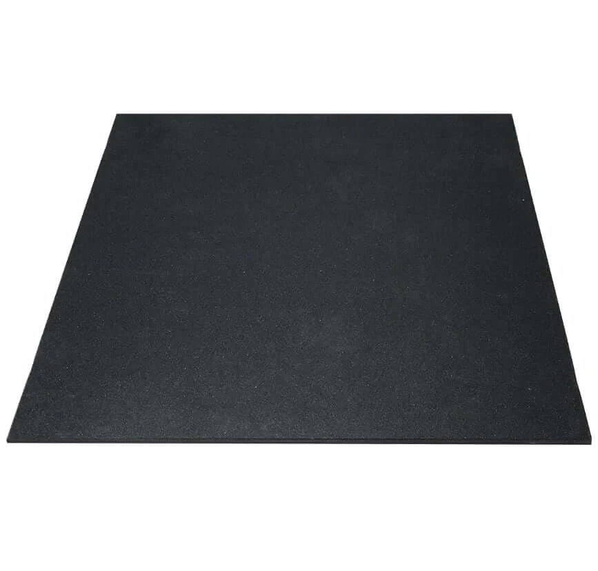 Multi-purpose rubber sport mat 1M x 1M, ideal for gym, fitness, and pets, available at Calgary fitness store.