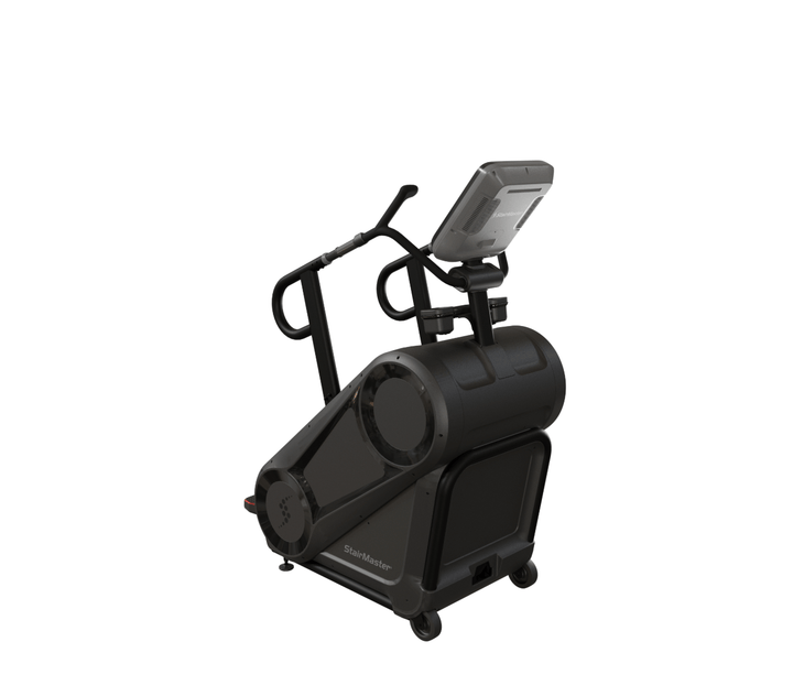 StairMaster 8Gx stair stepper with durable construction and ergonomic handrails, ideal for home and commercial gyms in Calgary.