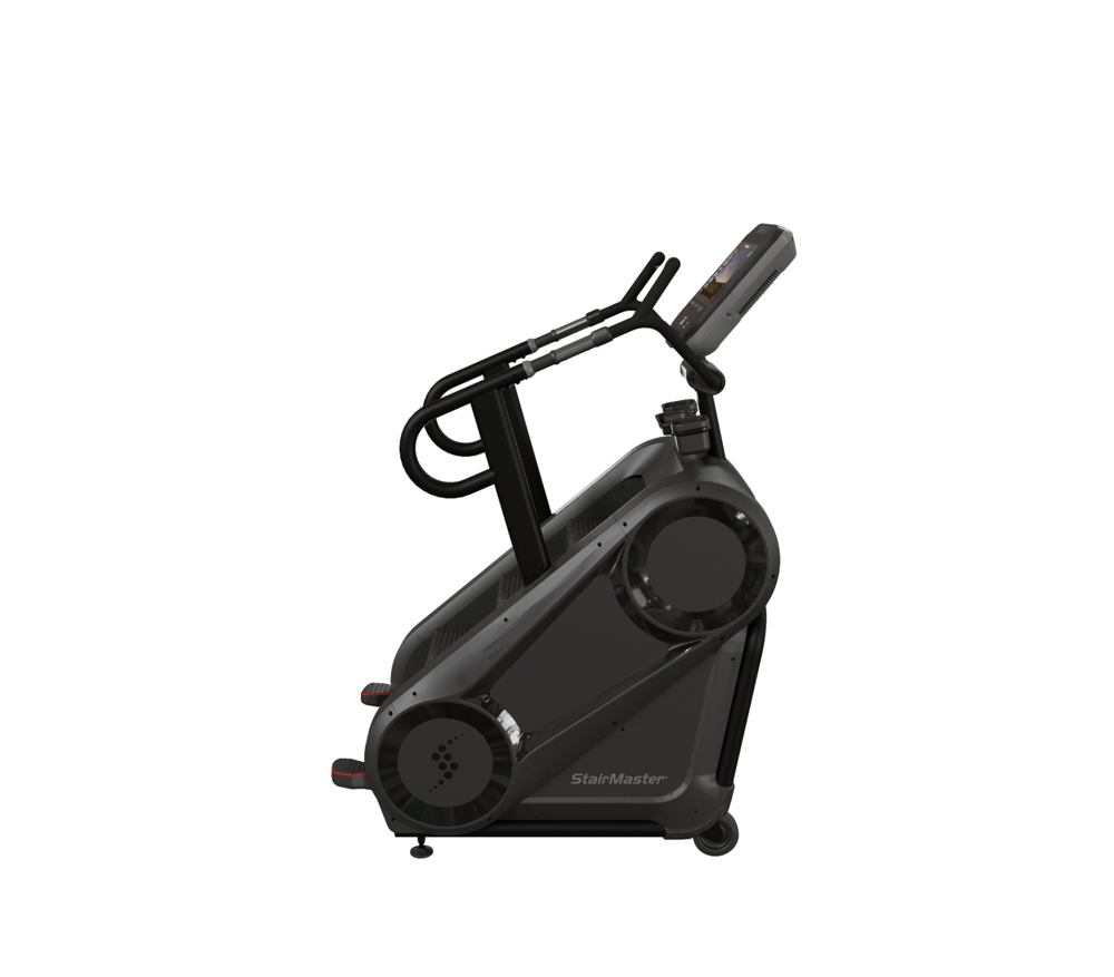 StairMaster 8Gx stair stepper showcasing ergonomic design and durable construction for strength training and cardio.