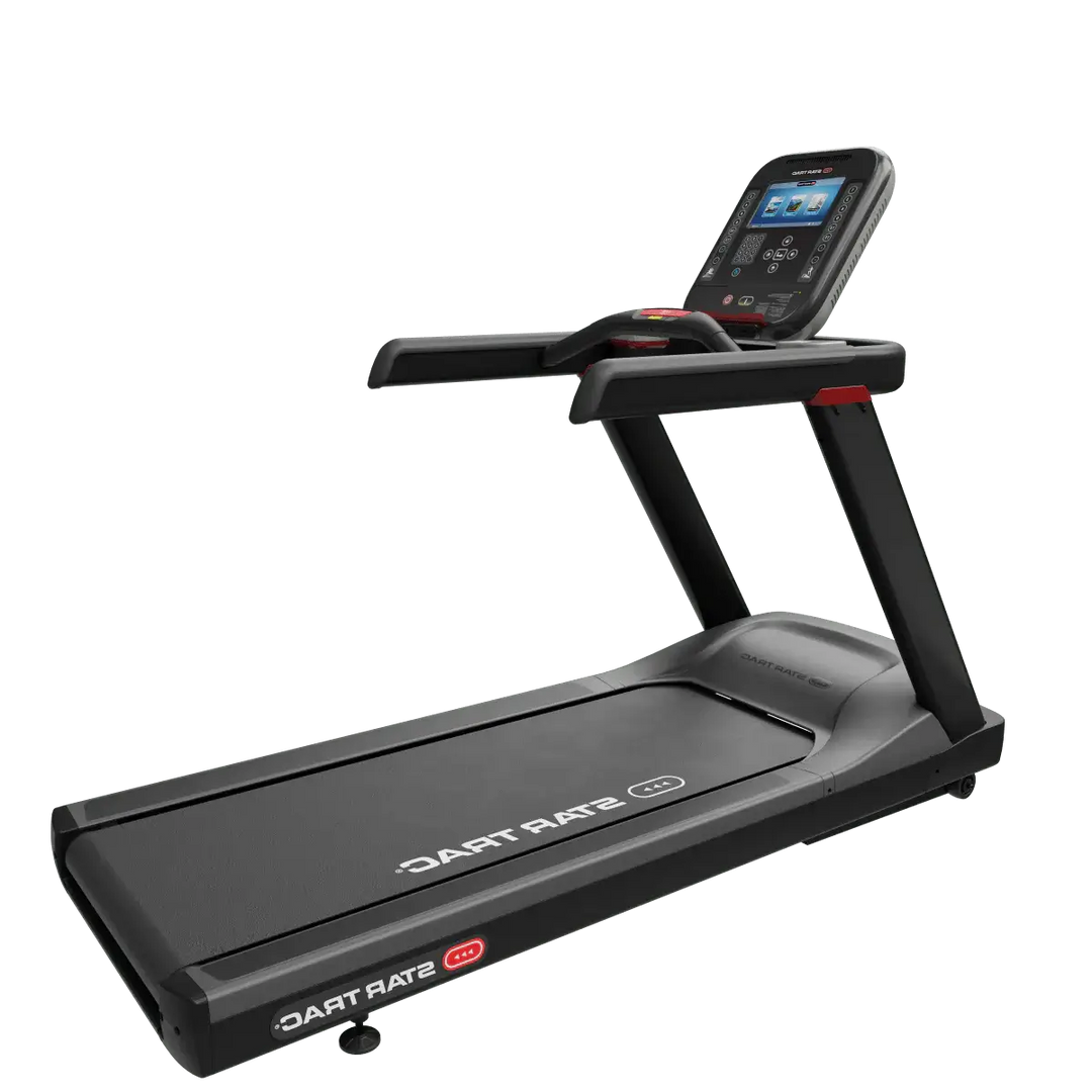 Star Trac 4 Series Treadmill showcasing commercial-grade fitness equipment for home gyms in Calgary.