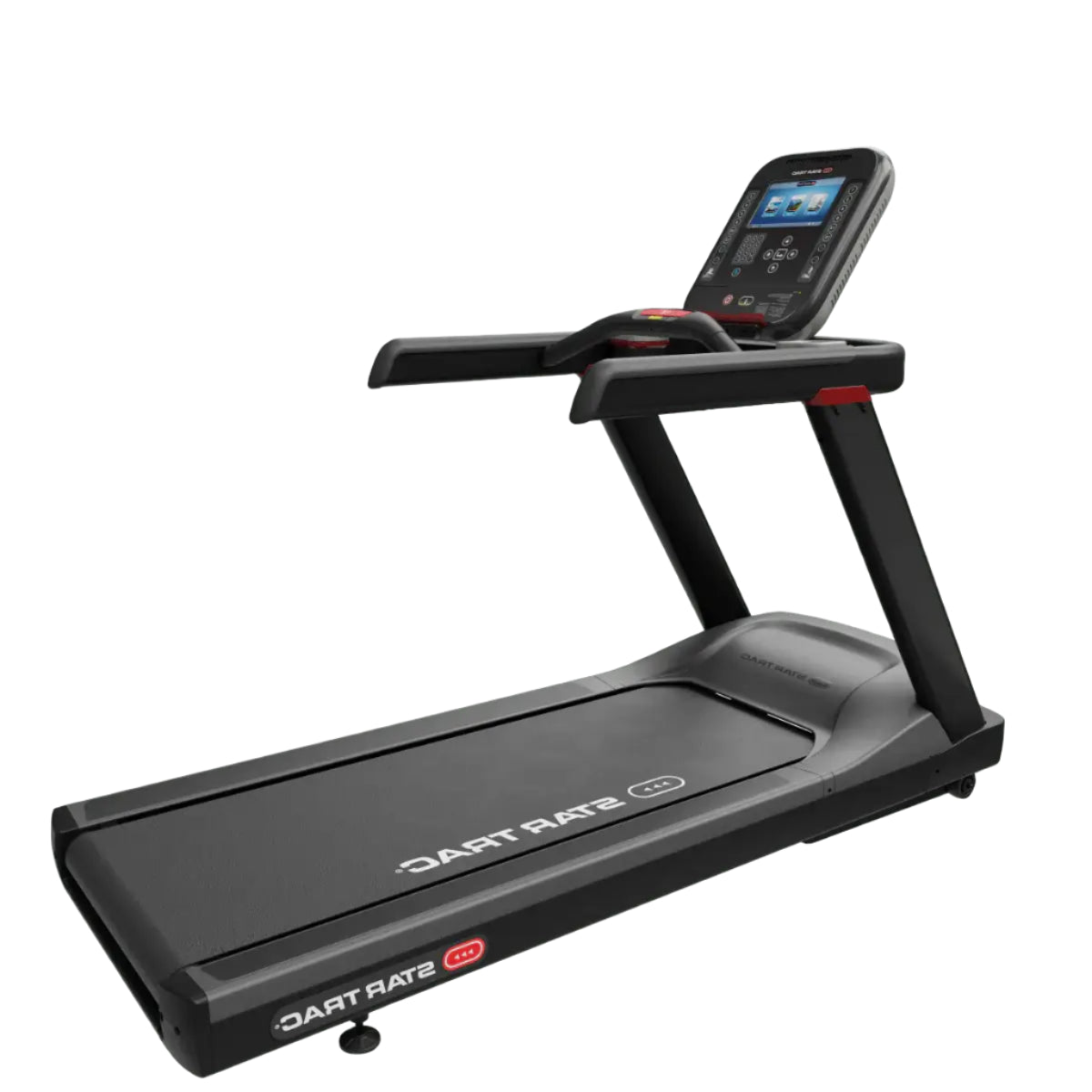 Star Trac 4 Series Treadmill showcasing commercial-grade fitness equipment for home gyms in Calgary.